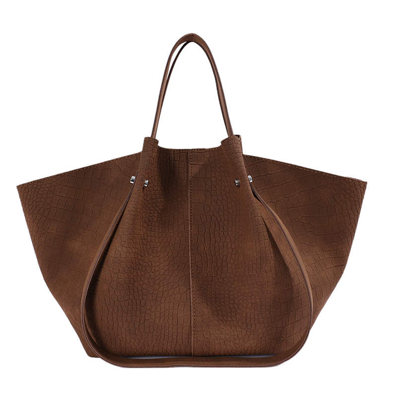 Women Bags On Sale - Bolsa Tote de Couro com Relevo