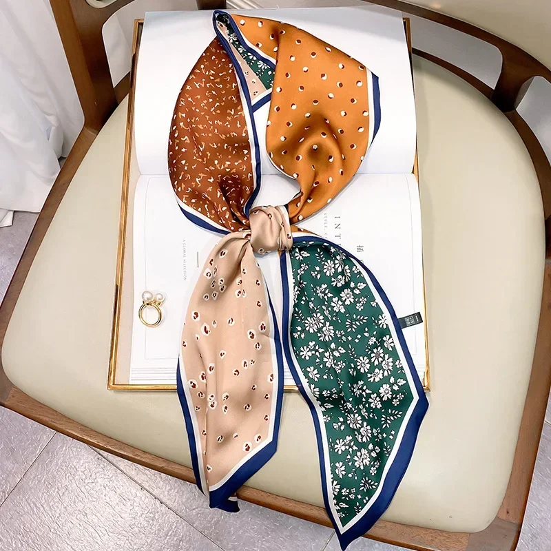 Lenço Estreito Estampado Xadre - Women Bags Branded avaliação e preço