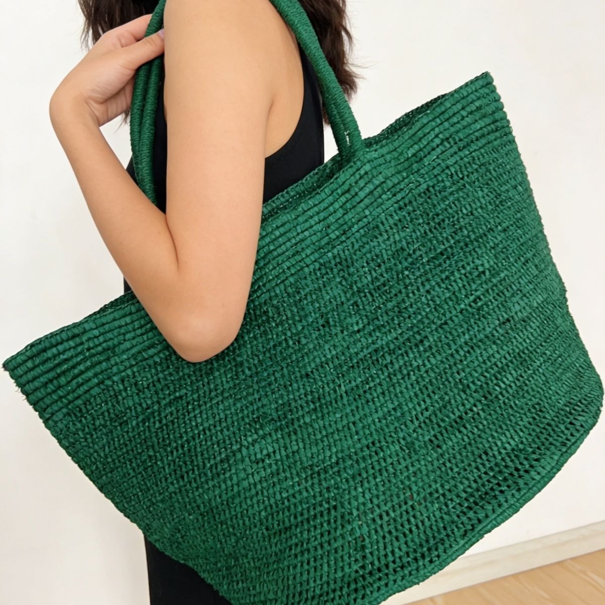 Bolsa de Ombro Grande de Palha - Women'S Raffia Bags avaliação e preço