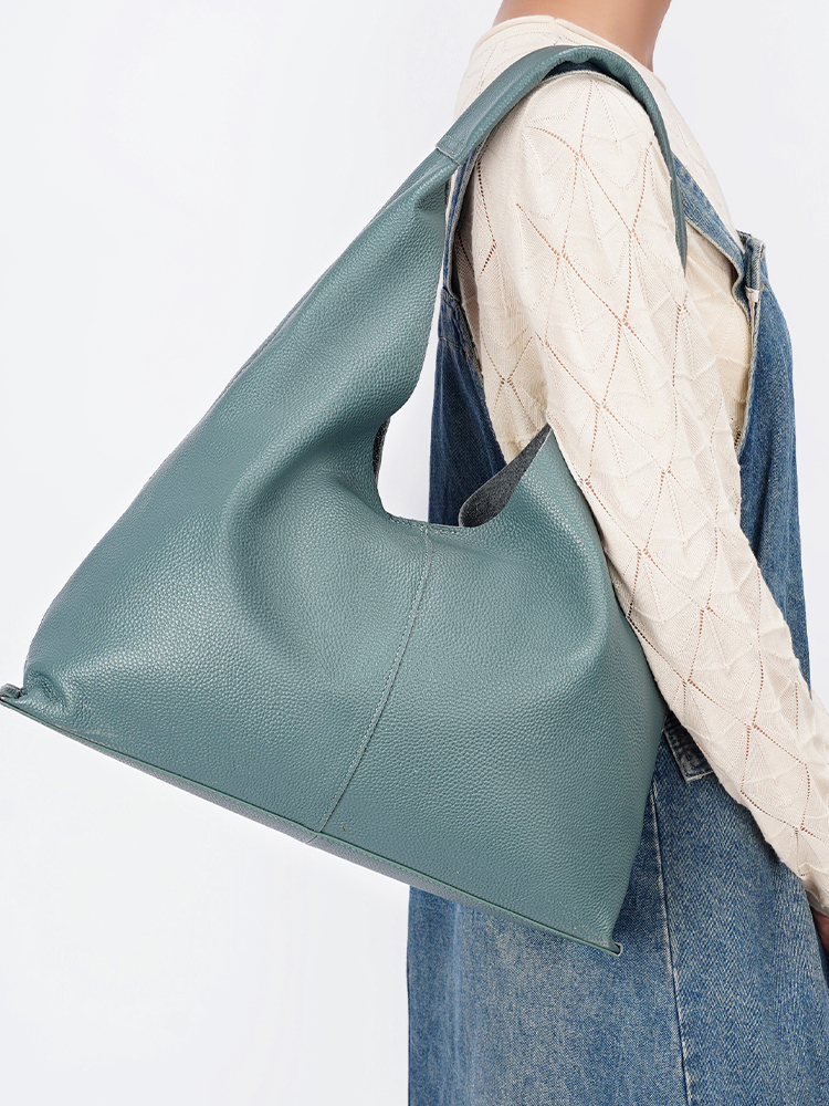 Bolsa Grande de Couro Genuíno  - Women Bags On Sale avaliação e preço